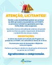 Atenção Licitantes